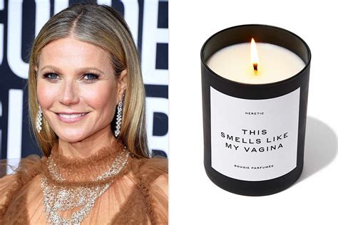 gwyneth paltrow's vagina scented candle.